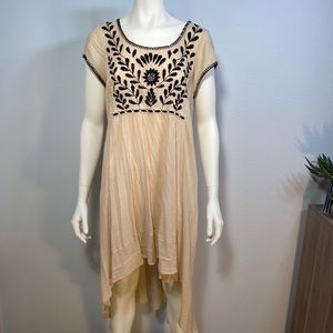 Free People embroidered dress